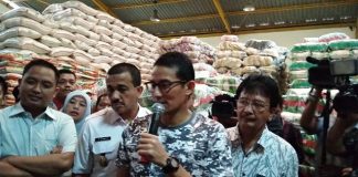 Stok Beras Jakarta Aman