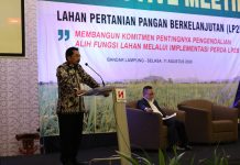 Kementan Apresiasi Lampung Pertahankan Lahan Pangan Berkelanjutan