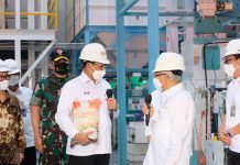Wapres Puji Fasilitas Teknologi Pangan Milik BULOG