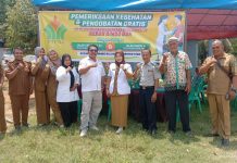 PTPN IV Regional 4 Kebun Rimdu Berikan Pengobatan Gratis Kepada Warga Sekitar Pabrik