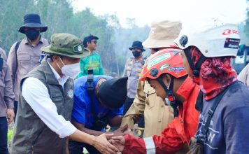 Menhut Kawal Langsung Operasi Penanganan Karhutla di Kalimantan